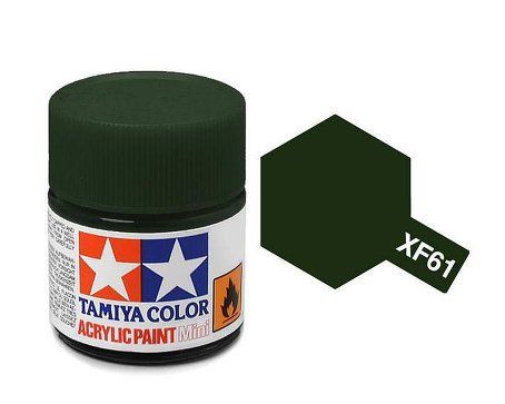 Acrylic Mini XF-61 Dark Green 10ml.