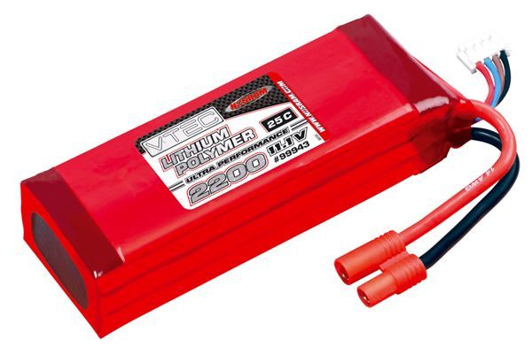 VTEC 11.1V 2200 Mah 25C LiPo Batarya