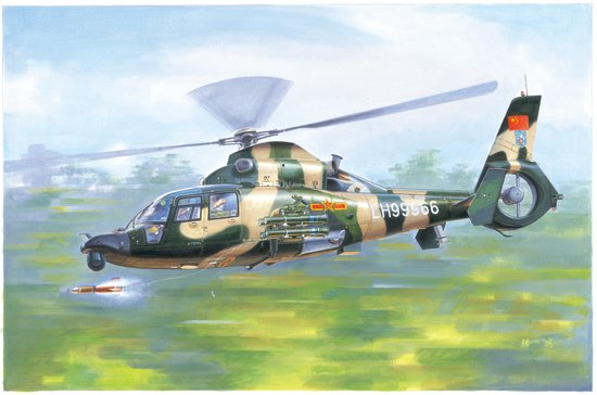 1/35 Chineese Z-9WA Helicopter