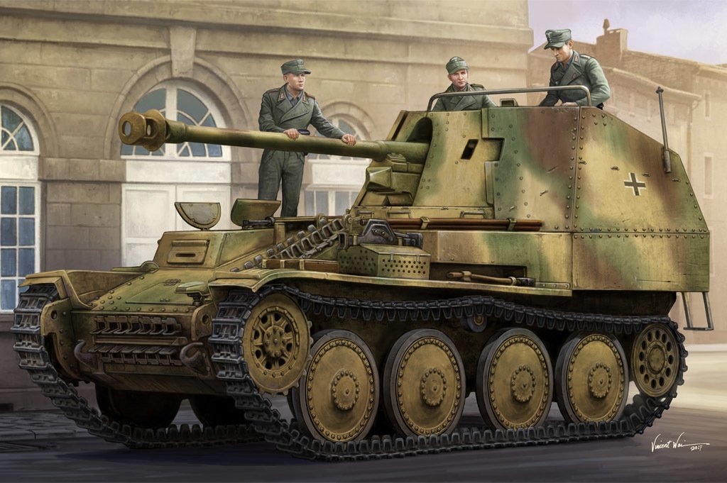 1/35 Marder lll Ausf.M Tank Dest.Sd.Kfz.138-Late