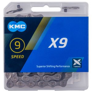 KMC X9 9 Speed Zincir Gri