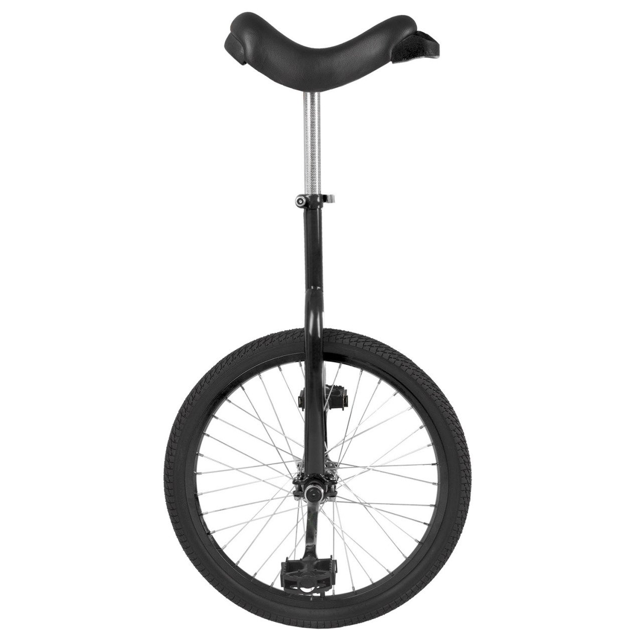 20 Jant Unicycle Tek Teker - Mat Siyah