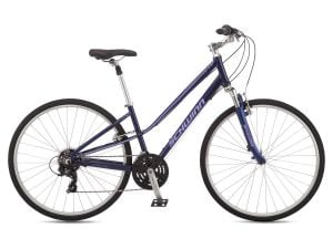 Schwinn Voyageur Step-Thru 28 Jant Fitness Hibrit Şehir Bisikleti - Navy - MD