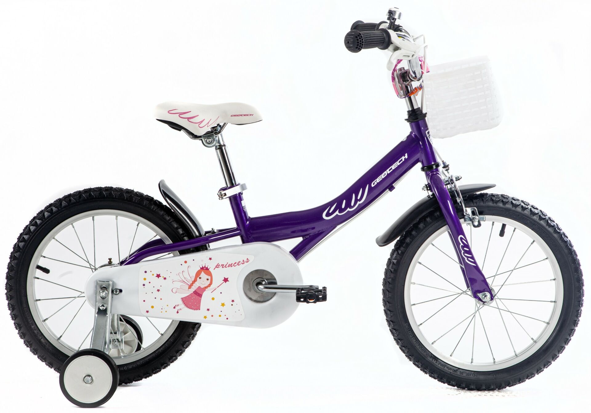 Geotech Princess 16 Jant Çocuk Bisikleti - Mor 2024