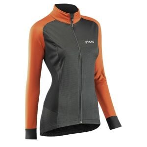 Northwave Reload WMN Jacket SP Bisiklet Ceketi - Siyah/Kahverengi