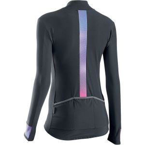 Northwave Fahrenheit WMN Jersey LS Uzun Kollu Bisiklet Forması - Black/Holographic