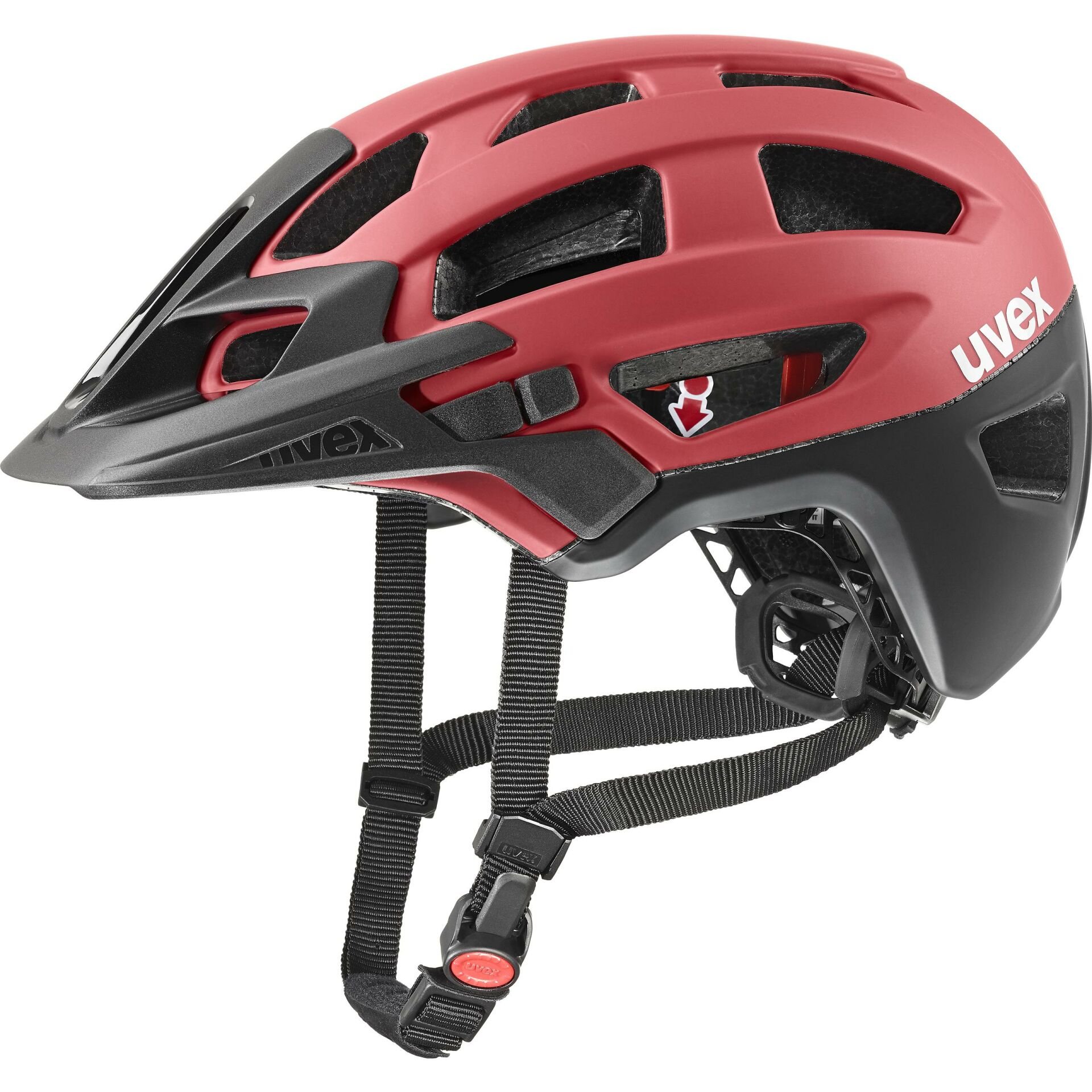Uvex Finale 2.0 Yetişkin Bisiklet Kaskı - Mat Kırmızı Siyah