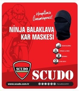 Scudo Ninja Balaklava Kar Maskesi