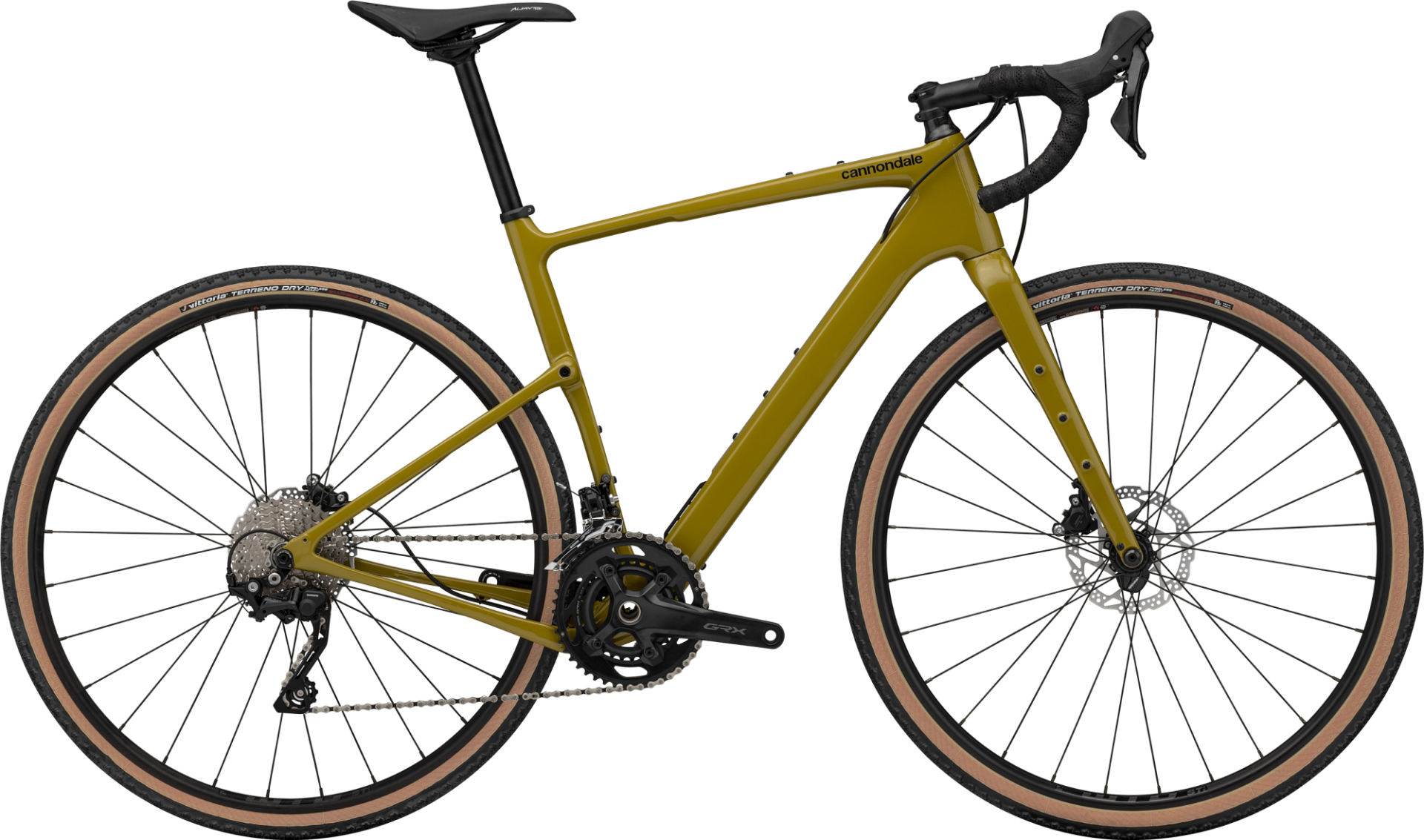 Cannondale Topstone Carbon 4 Gravel Yol Bisikleti - Olive Green