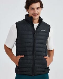 Skechers M Essential Vest Erkek Yelek - Siyah