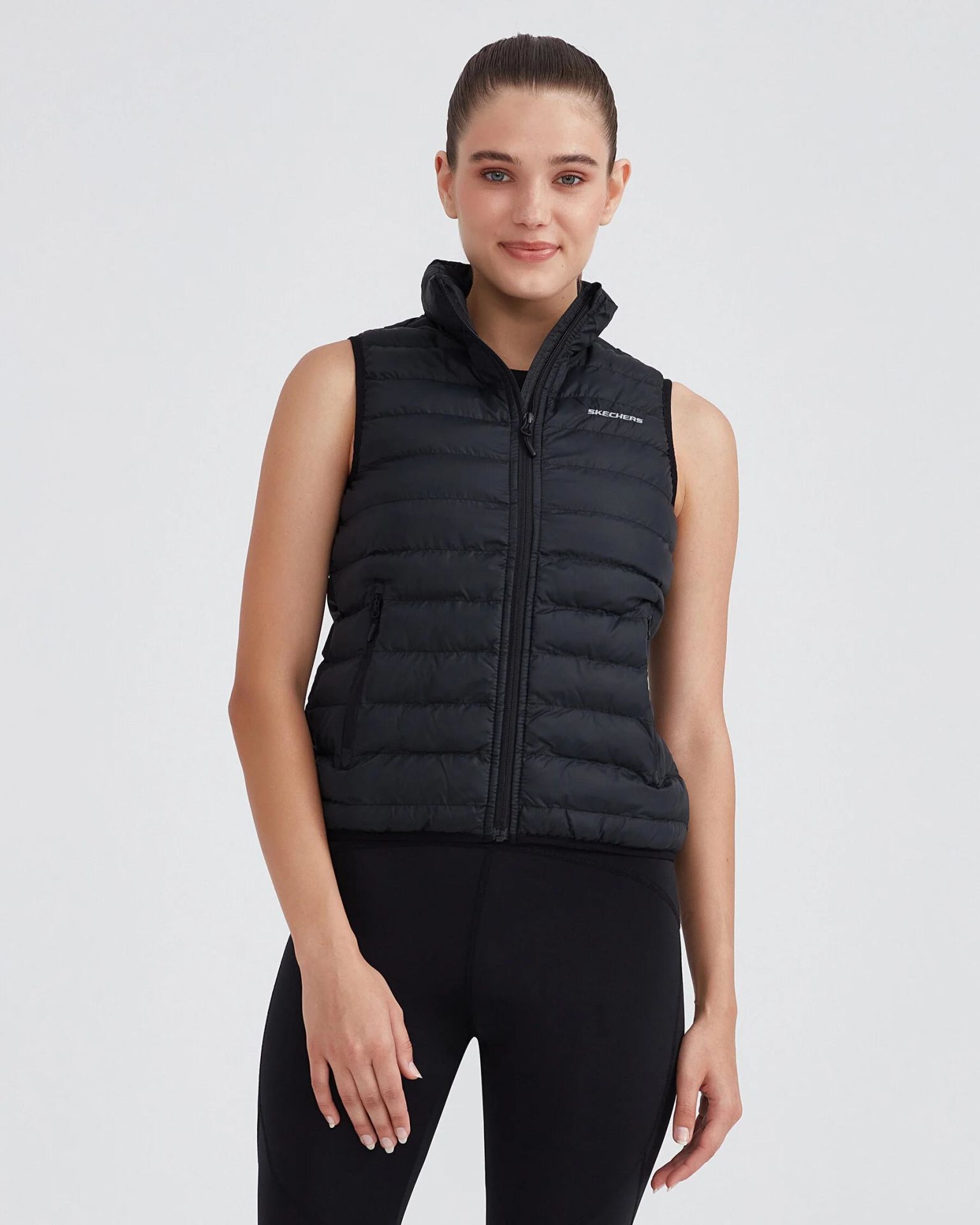 Skechers W Essential Vest Kadın Yelek - Siyah