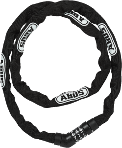 Abus Steel-O-Chain 4804C/110 Şifreli Bisiklet Kiliti - Siyah