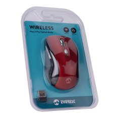 Everest SMW-266 Usb Kırmızı 2.4Ghz Optik Wireless Mouse