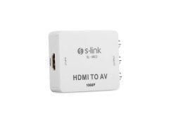 S-Link SL-HRC2 HDMI TO AV 1080P Mini Model Dönüştürücü
