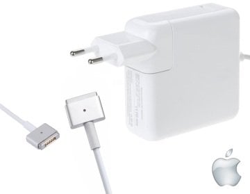 Compaxe CLAP-308 Apple Macbook Pro Şarj Aleti 85W MagSafe 2...Yüksek Verimli 20V 4.25A 60W New T Type Konnektörlü Kolay Taşınabilir Tasarım Apple Şarj Adaptörü