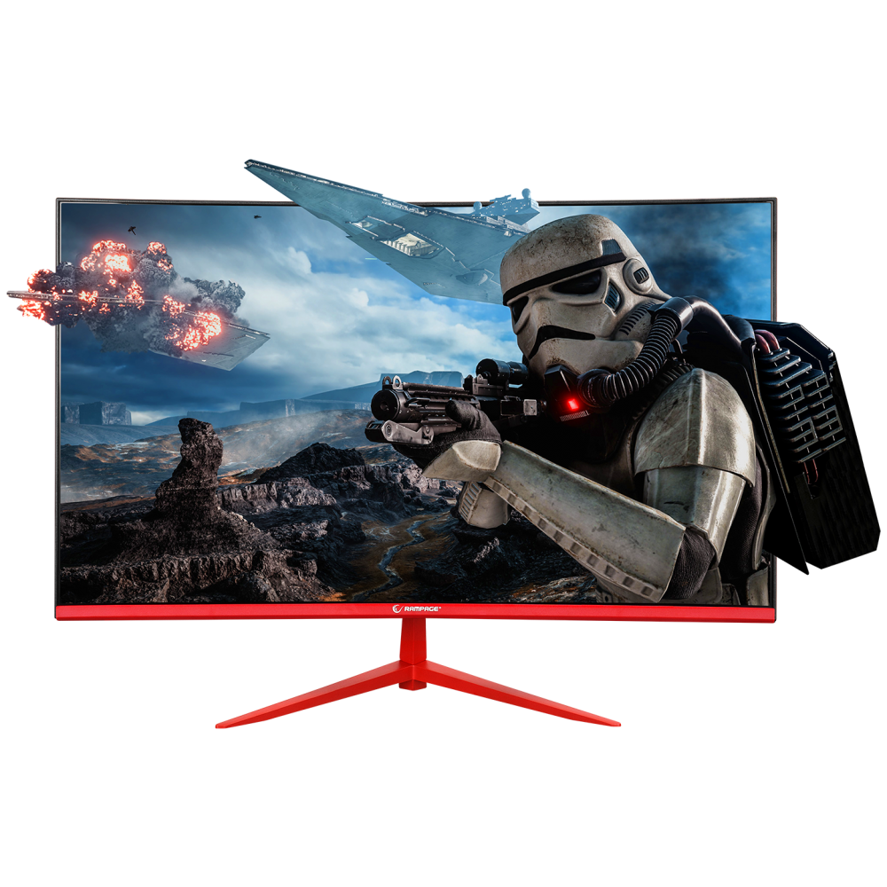 Rampage BLAZE BL27R165C 27'' 165Hz 1ms CSOT VA Full HD Freesync PC Curved Oyuncu Monitörü