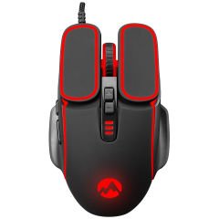 Everest SM-G55 X-FORA Usb Siyah 7D Optik 7200dpi LED Işıklı Gaming Oyuncu Mouse