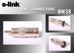 S-link SL-BN38 BNC F To RAC M Connector