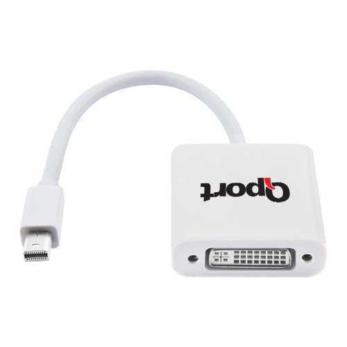 QPORT Q-MDD MİNİ DISPLAYPORT(M) TO DVI(F) 24+5 CONVERTER(ÇEVİRİCİ DÖNÜŞTÜRÜCÜ)