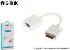 S-link SL-DVGA10 DVI-D to VGA Active Konnektör