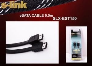 E-SATA 50cm Kablo S-link SLX-EST150