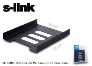S-link SL-SSD15 SSD Disk için PC Kasaiçi HDD Yuva Kasası