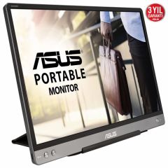 ASUS ZENSCREEN MB14AC 14 TASINABILIR USB MONITOR IPS 1920x1080 5MS USB TYPE-C 3YIL MAT EKRAN . USB TYPE-C to A ADAPTOR. DUSUK MAVI I