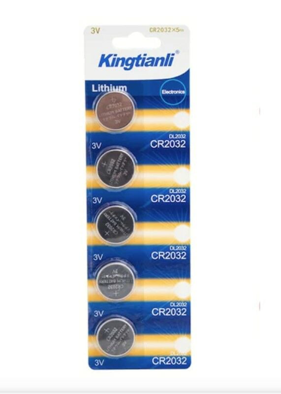 POWERMASTER Kingtianli CR2032 3 VOLT LİTYUM PARA PİL 5 Lİ PAKET