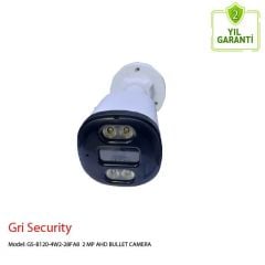 Gri Security Color Camera 2MP AHD Bullet Camera