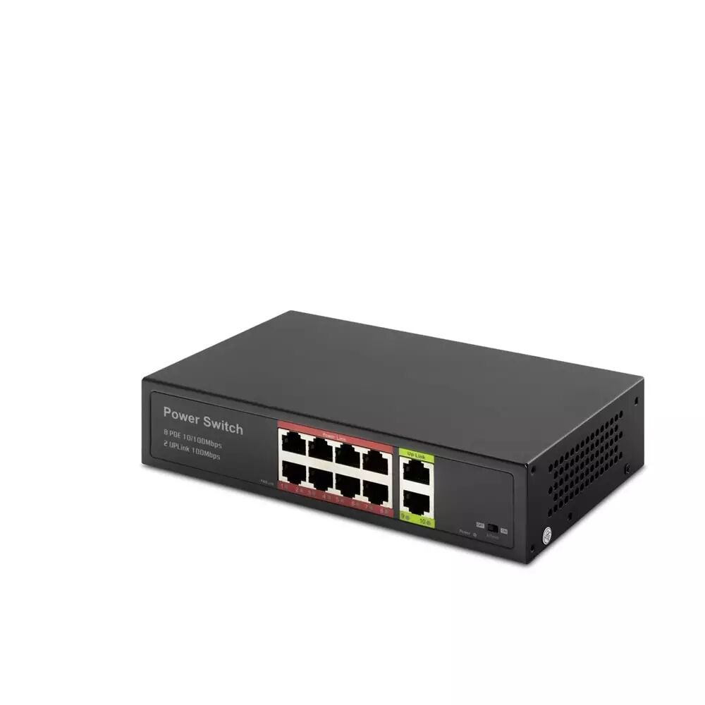 HADRON HD08 POE SWITCH 8 PORT 2 UPLİNK 8+2 10/100 MBPS