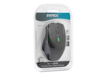 Everest SMW-777 Usb Siyah 2.4Ghz Optik Wireless Mouse