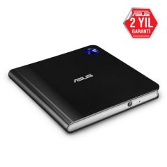 ASUS SBW-06D5H-U HARİCİ İNCE BLU-RAY YAZICI  M-DİSC  USB TYPE-C VE TYPE-A DESTEKLİ  SİYAH