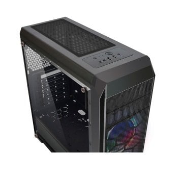 Everest Metafor K700 Oyuncu Kasası - 3 Rainbow Fanlı Temper Pencereli