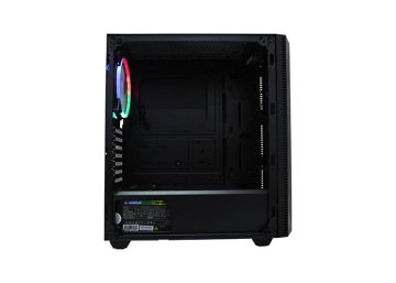 GRAND KASA Rampage  600W 80 Plus Bronze Temper Camlı 14cm RGB Fan+Led Şeritli Gaming Oyuncu Kasası