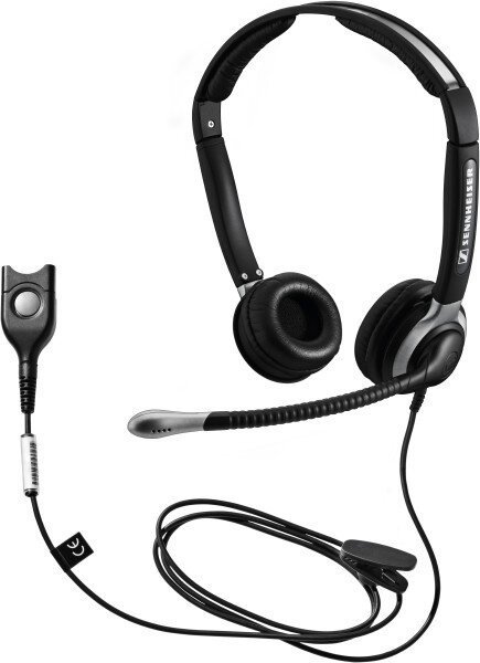 EPOS I Sennheiser CC 520 IP Çift Taraflı Taçlı HD VoIP Telekom Kulaklığı