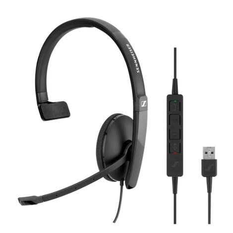 EPOS I Sennheiser SC 135 USB CTRL Tek Taraflı USB Kablolu UC Kulaklığı