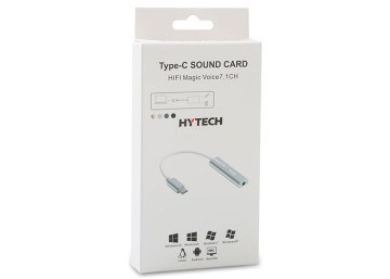 Hytech HY-USBC30 Type-C to 1*3.5mm Audio 10cm Kablolu Çevirici