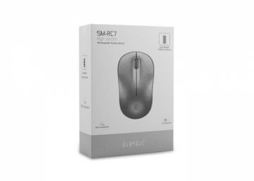 Everest SM-RC7 Usb Şarj Edilebilir Kablosuz Renkli Mouse