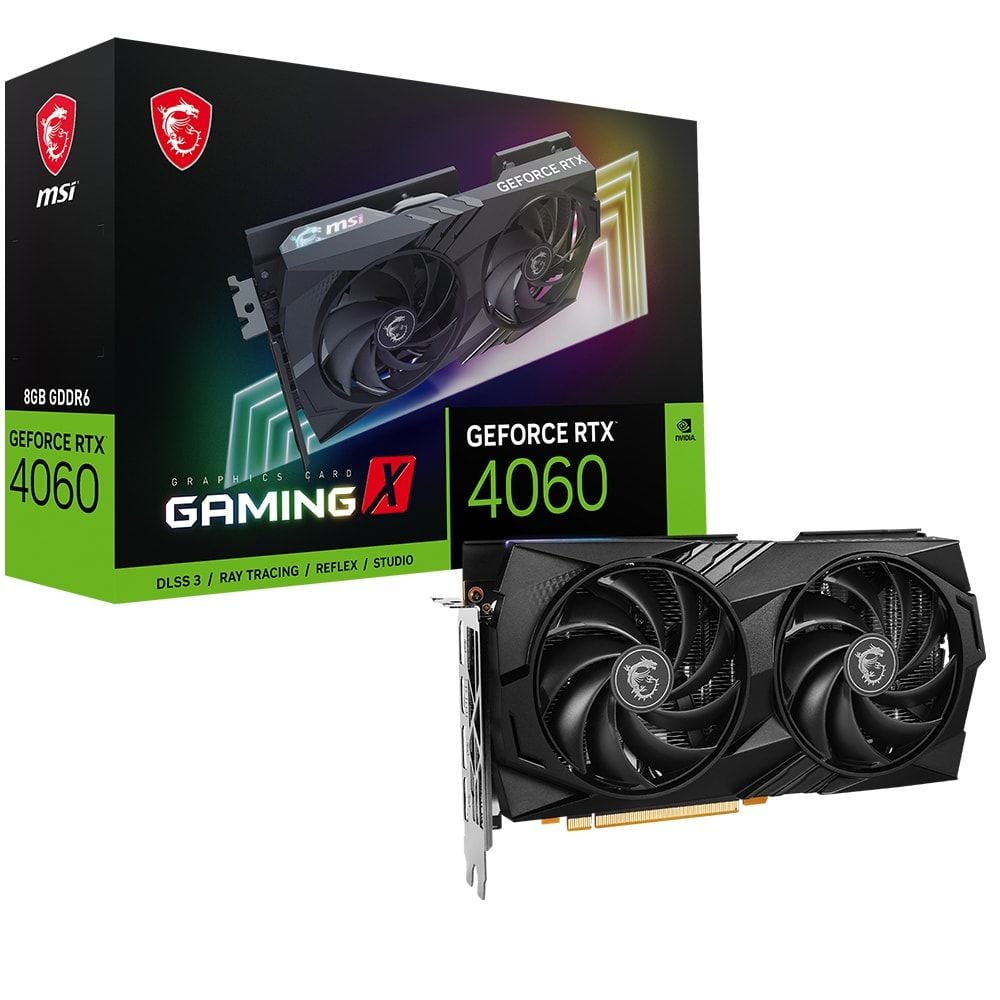 MSI GEFORCE RTX 4060 GAMING X 8 GB GDDR6 128 BIT