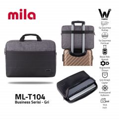 ML-T104 Mila T104 Business serisi 15.6 inch uyumlu Macbook Laptop Notebook 