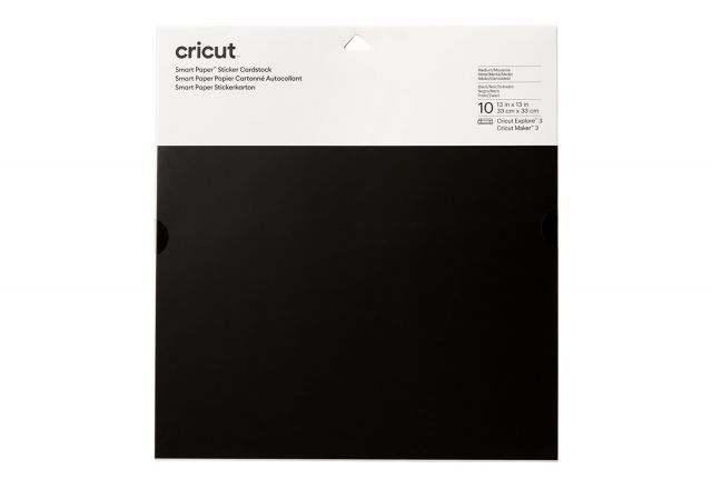 CRICUT 2008316 SMART ETİKET KARTON KAĞIT 33X33CM 10 SAYFA SİYAH