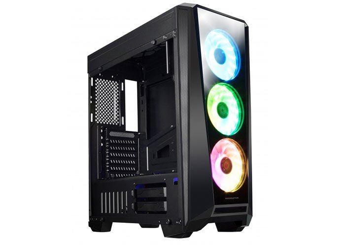 Xigmatek  MYSTIC 9 Tempered Glass 650W 80Plus 4*RGB Fan Control Gaming Kasa