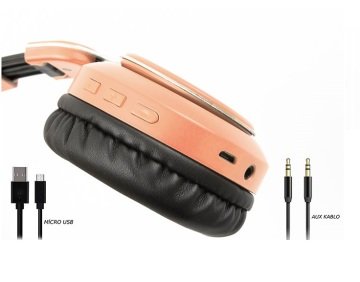 Snopy SN-34BT COSY Rose Gold Mobil Telefon Uyumlu Bluetooth Kablosuz Mikrofonlu Kulaklık