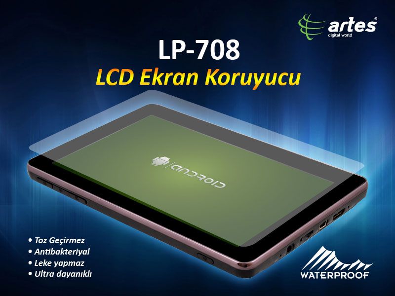 ARTES LP-708 TABLET EKRAN KORUYUCU 7''