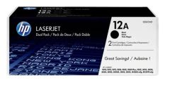 HP Q2612AF (12A) SIYAH 2 LI PAKET TONER 2.000 SAYFA