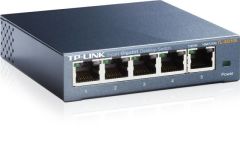 TP-LINK TL-SG105 5 PORT GIGABIT MASAÜSTÜ SWITCH (ÇELİK KASA)