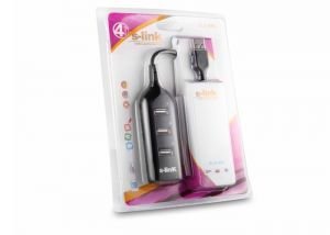 S-link SL-490 4 Port Usb 2.0 Siyah Usb Çoğaltıcı