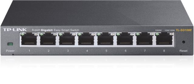 TP-LINK TL-SG108E 8 PORT GIGABIT EASY SMART SWITCH