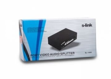 S-Link SL-14AV 4Lü AV Splitter