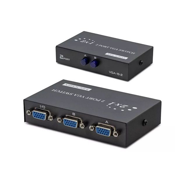 HADRON HDX1280(4326) SWITCH VGA 2 GİRİŞ 1 ÇIKIŞ 54